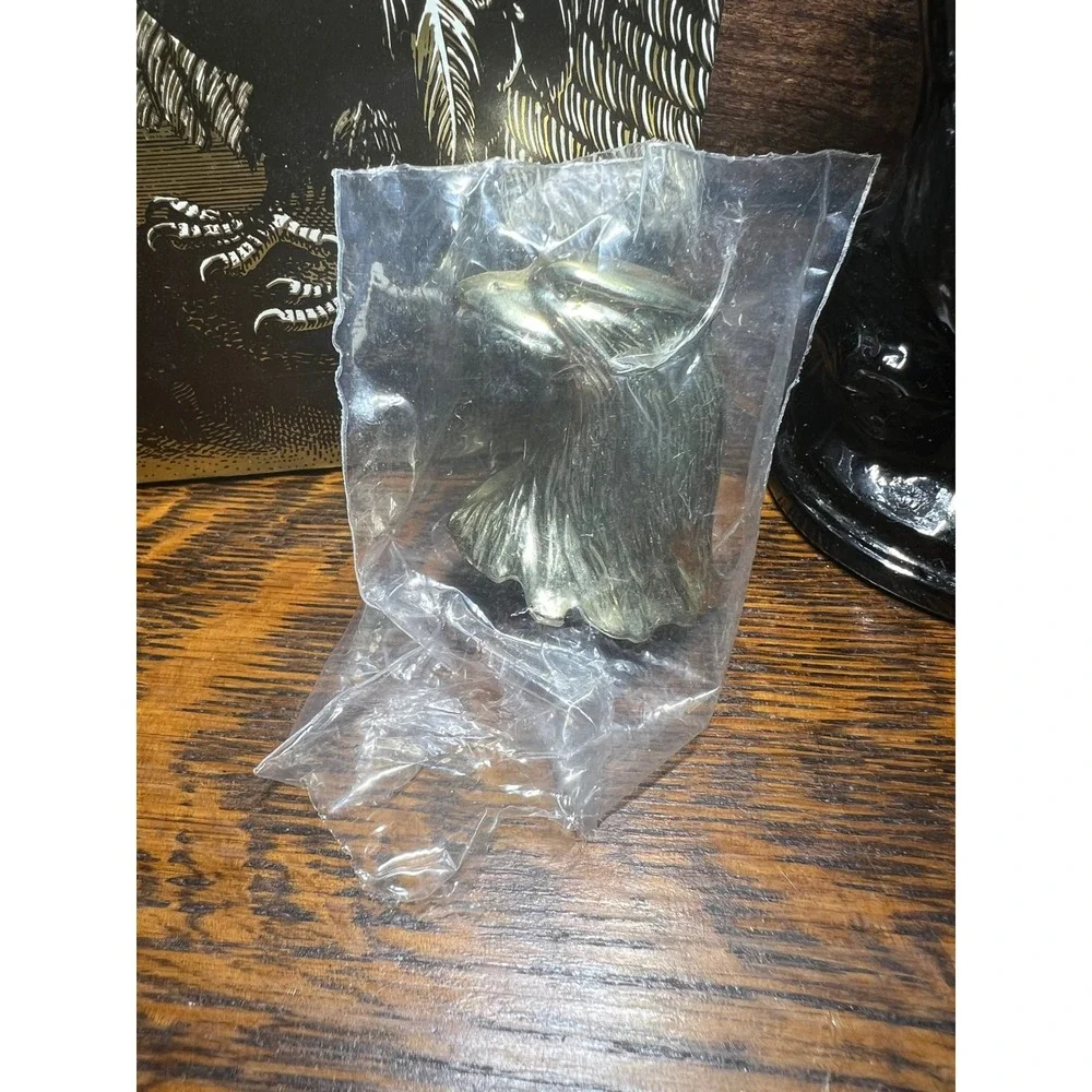 Avon American Eagle Decanter Windjammer After Shave VTG  Glass Bottle NOS Box